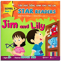 Sách - Tập Đọc Tiếng Anh Cho Trẻ Em - Star Readers - Book 1: About Me (Song ngữ Việt - Anh)