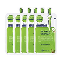 Combo 5 Mặt Nạ Ngăn Ngừa Mụn Mediheal Teatree Solution Essential Mask Ex 25mlx5