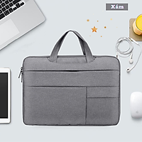 Túi Chống Sốc Macbook Laptop Cao Cấp - Cho 13.3 Inch, 14 Inch, 15 Inch, 15.6 Inch, 16 Inch - ( 4 Ngăn )
