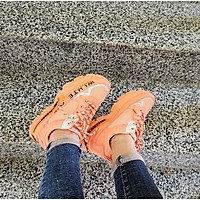 Giày thể thao nữ màu cam trẻ trung hot trend