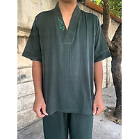 thời trang nam, đồ bộ nam, đồ lam đi chùa cho nam
