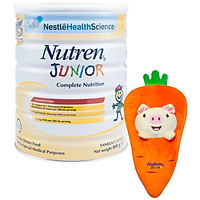 NUTREN JUNIOR Medical Nutrition Product 800g Can - Free Carrot Shaped Pillow