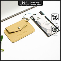 Ví mini/ Móc khóa Cao cấp Saigon Swagger SGS, Nhỏ gọn bỏ túi, đựng tiền, thẻ ngân hàng, làm móc khóa, chất liệu da tổng hợp cao cấp