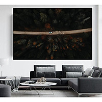 Tranh canvas treo tường FlyCam Từ Trên Cao Cao Cấp decor trang trí phòng khách hiện đại đẹp nghệ thuật HĐ331