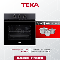 Lò Nướng Điện Âm Teka HSB 610 (70 Lít) - Hàng Chính Hãng