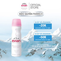 Xịt khoáng cấp ẩm và làm dịu da Evian Brumisateur 50ml