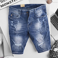 QUẦN SHORT JEAN NAM CHẤT BÒ MẪU MỚI SIÊU HOT THỜI TRANG CAO CẤP FA0031
