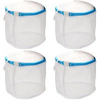 Combo: 4 Túi Lưới 2 Lớp Giặt Đồ Lót Ánh dương AD8345 15 x 15 cm Tặng kèm Bông tắm trị giá 20.000đ