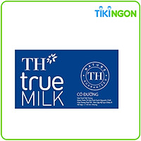Thùng 48 Hộp Sữa Tươi Tiệt Trùng Có Đường TH True Milk (110ml/Hộp)