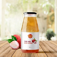 Trà vải hoa hồng chai 250 ml