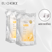 Bông tẩy trang Tétra Medical Pháp - loại 600 miếng
