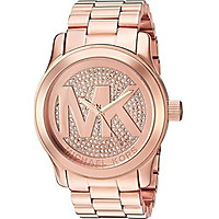 Michael Kors Women's Runway Rose Gold-Tone Watch MK5661