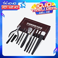 Portable Pedicure Kit Foot Files Set Tools Exfoliating Removing Dead Skin Foot Skin Care Tool Set Salon Pedicure Kit