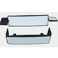 Car Panoramic Tri-folded Rear View Mirror Universal Wide Angle Rear View Mirror
