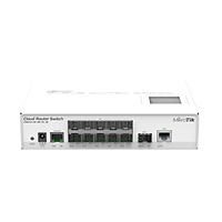 Thiết bị cân bằng tải Cloud Router Switch Mikrotik CRS212-1G-10S-1S+IN - Hàng chính hãng