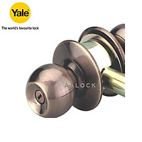 Khóa tay nắm tròn Yale VCA5242 US11 cho cửa WC