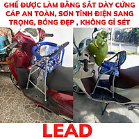 GHẾ GA XẾP CHO BÉ ( GIAO MÀU NGẪU NHIÊN ) DÀNH CHO CÁC LOẠI XE TAY GA