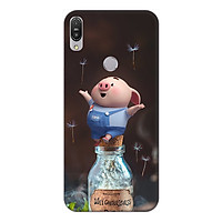 Ốp lưng điện thoại Asus Zenfone Max Pro M1 hình Heo Con Thư Giãn