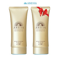 Kem chống nắng dạng gel bảo vệ hoàn hảo Anessa Perfect UV Sunscreen Skincare Gel 90g tặng Kem chống nắng dạng gel 90g