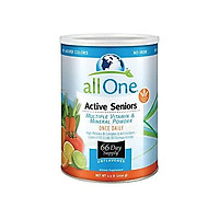 allOne Multiple Vitamin & Mineral Powder, for Active Seniors | Once Daily Multivitamin, Mineral & Amino Acid Supplement w/ 4g Protein | 66 Servings