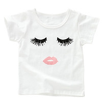Fashion letter Printed T Shirt For Boy Girl Cotton Kids T-shirts Summer Children T Shirts O-neck Tops Short Sleeve Clothes