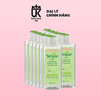 (BÁN SỈ) COMBO 12 CHAI NƯỚC HOA HỒNG CÂN BẰNG ẨM CHO DA NHẠY CẢM SIMPLE SOOTHING FACIAL TONER 200ML