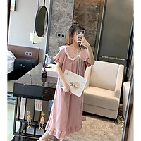 Đầm Suông Váy Xuông Mặc Nhà Mặc Ngủ Mặc Dạo Phố Siêu Xinh VT02