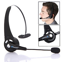 Bluetooth Wireless Headphone Headset Microphone Mic for Gaming PS3 Cellphone