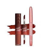 Combo Lemonade Son Perfect Couple Lip Fashionistar 8g và Bút kẻ mắt SuperNatural Eyeliner 1g