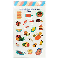 Sticker Comma B Illust Food 1