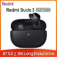Redmi Buds 3 Youth Version Earphones True Wireless BT 5.2 In-ear Earbuds Call Noise Cancellation 18H Long Endurance Game