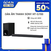 Loa thanh Sony 3.1 Ch HT- G700 (400W) - Hàng chính hãng