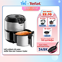Nồi chiên không dầu Tefal EY201D15 - 4.2L - Vỏ thép không rỉ - Công nghệ luân chuyển khí nóng 3D không cần trở - Hàng chính hãng