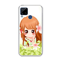 ỐP LƯNG DẺO CHO ĐIỆN THOẠI REALME C15 - 0383 BABYGIRL03 - HÀNG CHÍNH HÃNG