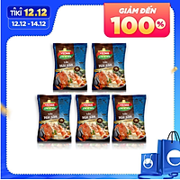 Combo 5 gói gia vị lẩu hải sản Vedan 60g/gói
