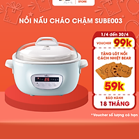 Nồi Nấu Chậm đa năng cao cấp Bear DDZ-C25E1 Dung tích 2.5L Hàng chính hãng