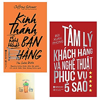 Combo Kinh Thánh Về Nghệ Thuật Bán Hàng và Tâm Lý Khách Hàng Và Nghệ Thuật Phục Vụ 5 Sao ( Tặng Kèm Sổ Tay )