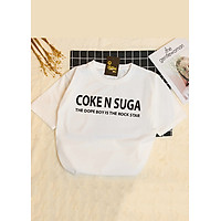 Áo Thun Tay Lỡ COKE N SUGA I3064