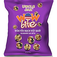 Viên yến mạch WowBite Việt Quất 40g12
