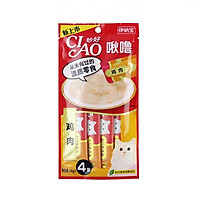 Ciao Churu Súp Thưởng Cho Mèo (gói 4 thanh)