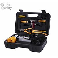 Bộ dụng cụ chăm sóc lốp xe xử lý sự cố, bơm và vá vỏ xe khẩn cấp Euro Quality