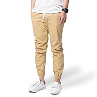 Quần jogger kaki nam dáng thể thao cao cấp, quần jogger nam kaki thời trang, dáng ôm body, bo chun ống chân, không xù khi giặt máy