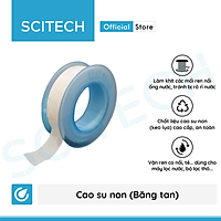Cao su non, băng tan, keo lụa cuốn ren ống nước, cuốn ren co nối, tê máy lọc nước (Cuộn 10 mét) - Hàng chính hãng