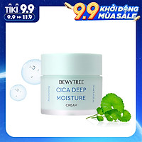 Kem Dưỡng Ẩm Chiết Xuất Rau Má Dewytree A-Clean Cica Deep Moisture Cream (50ml)