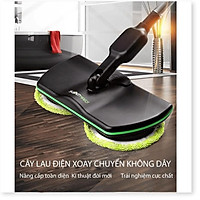 Cây lau nhà điện không dây đánh bóng 2 trong 1