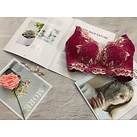 Phụ Nữ Sexylingerie Dây Giá Rẻ Thêu Đẩy Lên Có Thể Điều Chỉnh Một B C 3/4 Cốc Sâu V Áo Lót Nữ Size Lớn đồ Lót 32 34 36 38 90 42