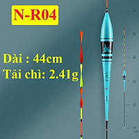 Phao Câu Đài Nano Shark Phao Câu Cá Tăm phao 3D Đầu Xoắn Truyền Thông Tin Siêu Nhạy Cao Cấp PC20