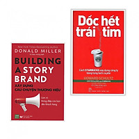 Combo Sách Kinh Tế - Sách Kỹ Năng Làm Việc: Xây Dựng Câu Chuyện Thương Hiệu + Dốc Hết Trái Tim - Cách Starbucks Xây Dựng Công Ty Bằng Từng Tách Cà Phê (Tặng Bookmark Phương Đông)