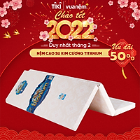 Nệm cao su đa tầng Kim Cương Titanium