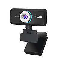 HXSJ S4 HD 1080P Webcam Manual Focus Computer Camera Built-in Microphone Video Call Web Camera for PC Laptop Black